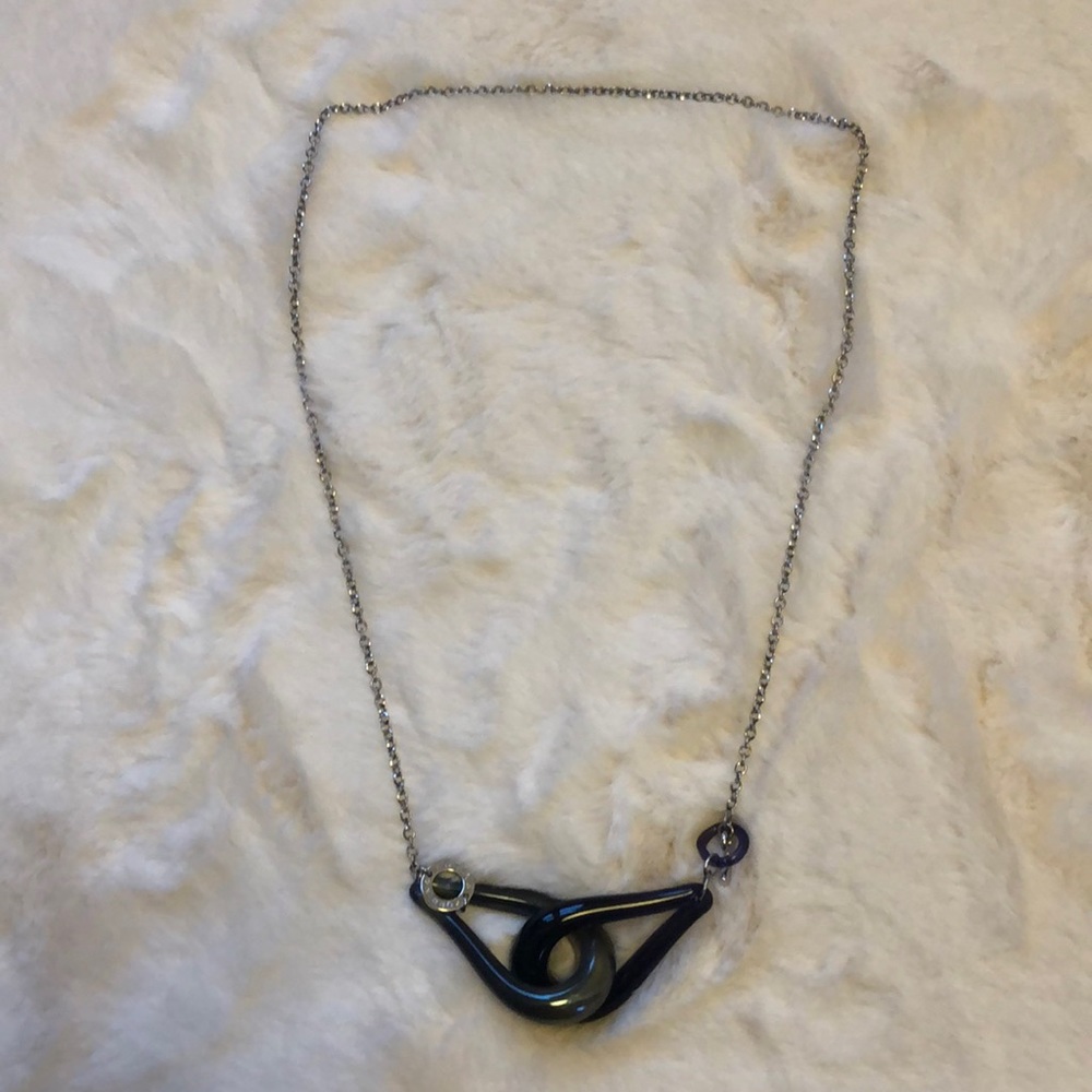 Antica Marina Italian glass pendant necklace